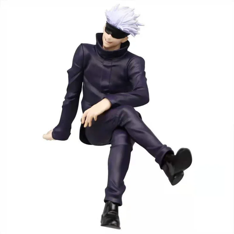 14cm Jujutsu Kaisen Anime Figure Gojo Satoru PVC Action Figure Collection Model Toys Children's Ornament Doll Gift