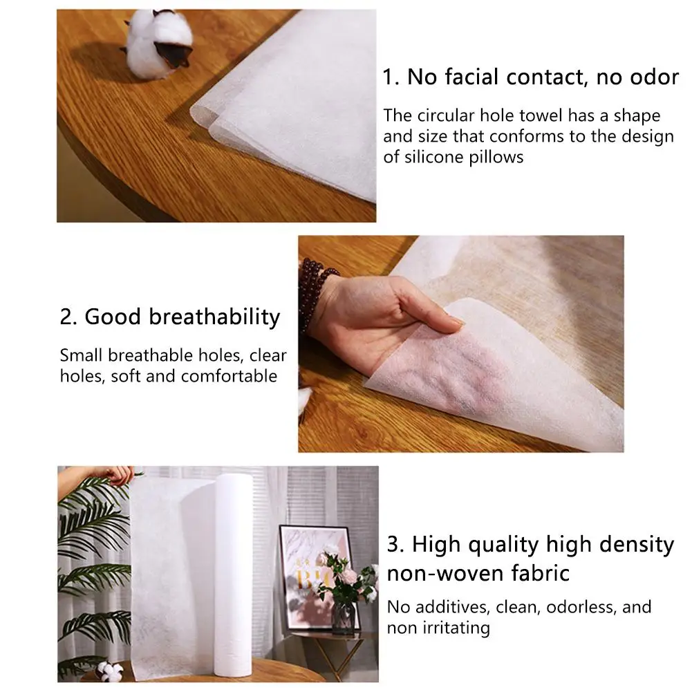 100 Sheets/Roll Disposable Non Woven Table Flat Cover Beauty Comfort Massage Spa Salon Disposable Towels For Bath Spa And Tatto