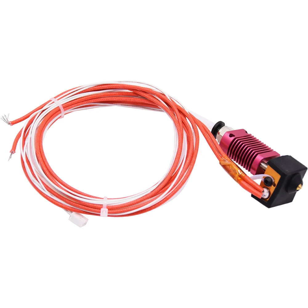 

Ender3/Pro CR 10 1.75mm J-head Hotend Kit Aluminum Heat Block With Heater Thermistor Ender-5/Pro With MK8 Nozzle 3D Printer Part