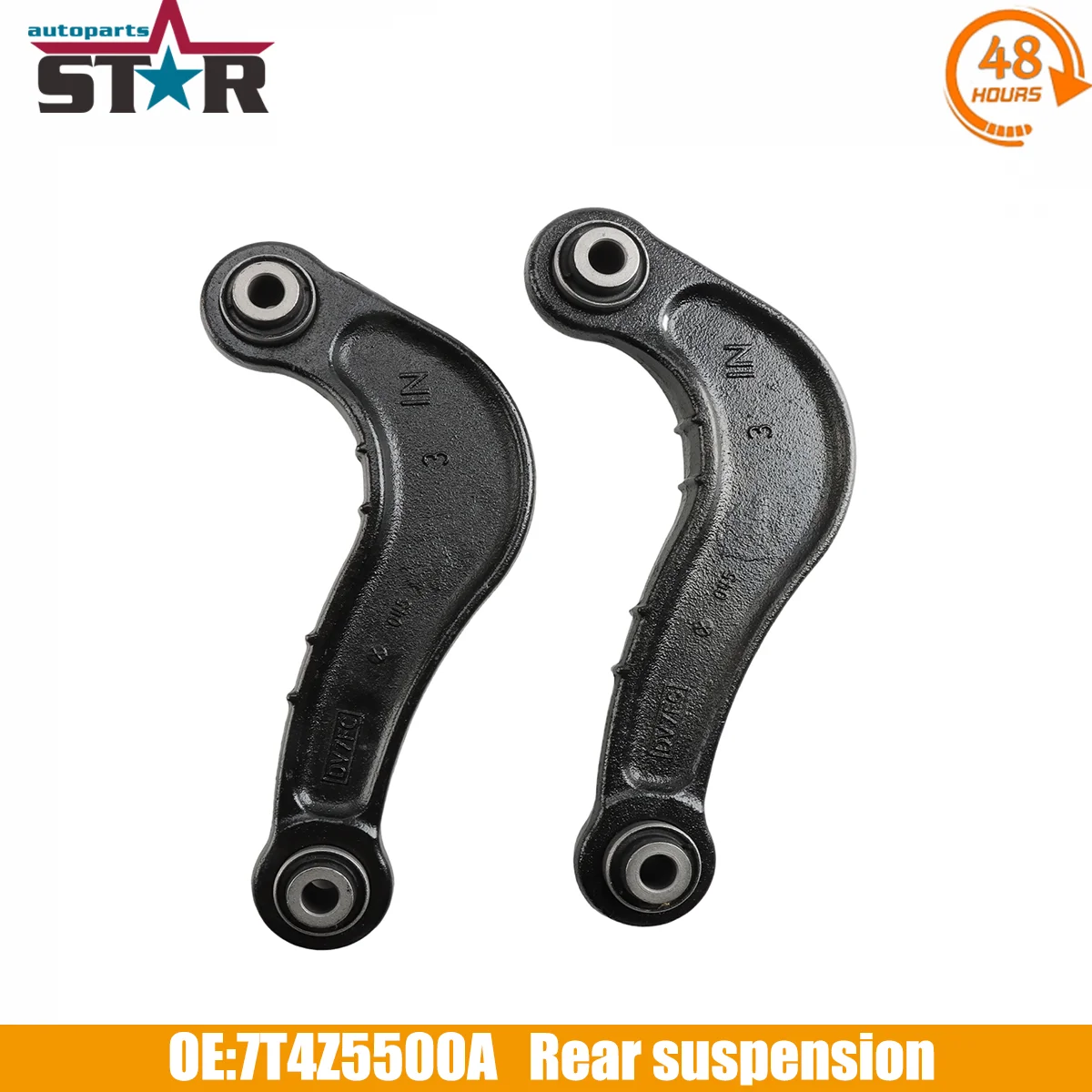 

2pcs Rear suspension 7T4Z5500A 1508086 For FORD EDGE 2007 2008 2009 2010 For LINCOLN MKX 2007 2008 2009 2010