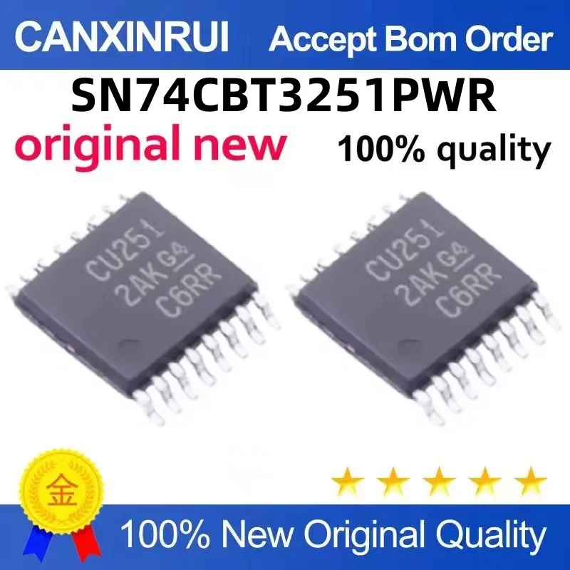 

（10 pieces）SN74CBT3251PWR CU251 TSSOP-16 Multiplexer
