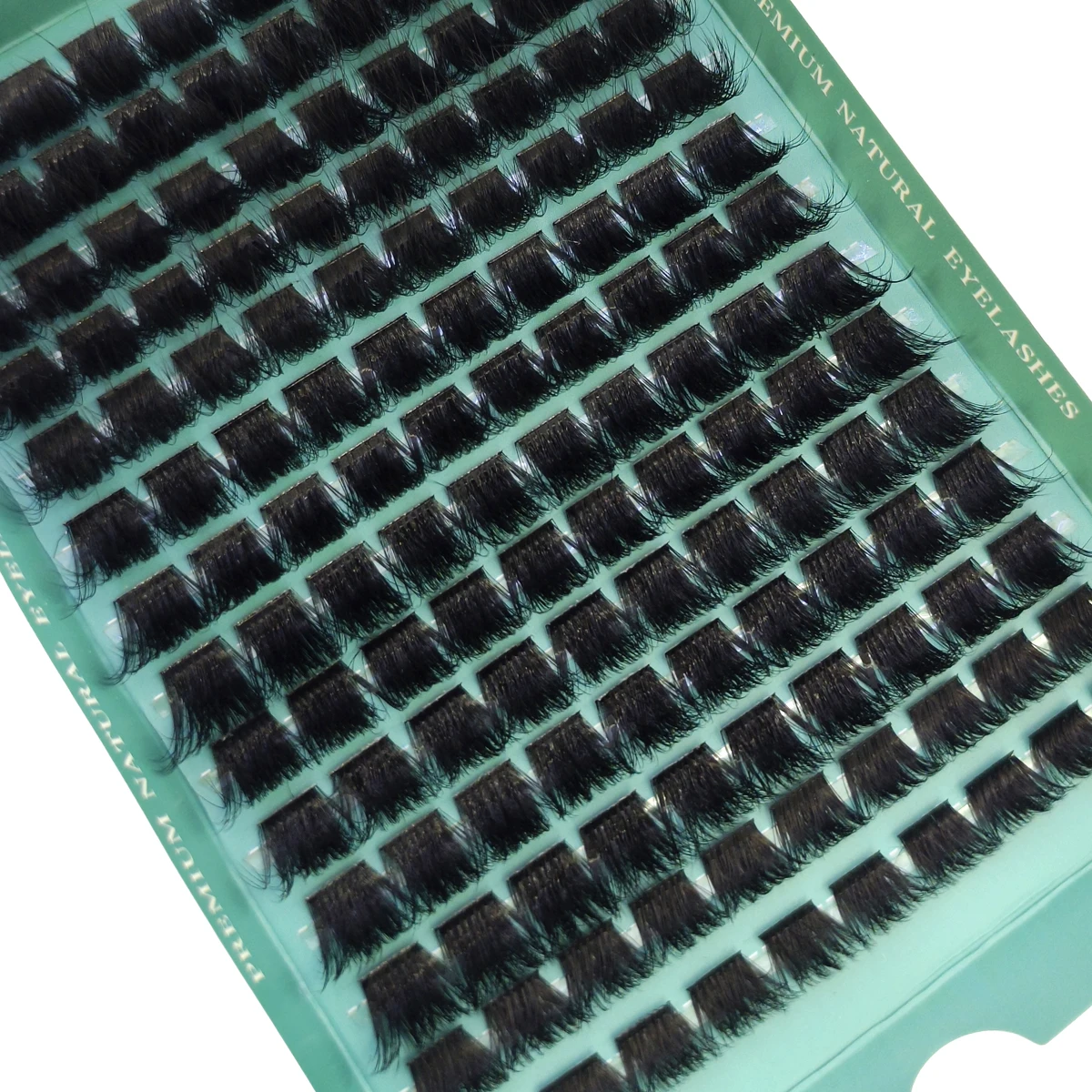 60D-300D 8D pestañas esponjosas DIY en racimo 8-20mm extensión de pestañas mixtas 0,07mm ruso D rizo pestañas gruesas y reutilizables dramáticas