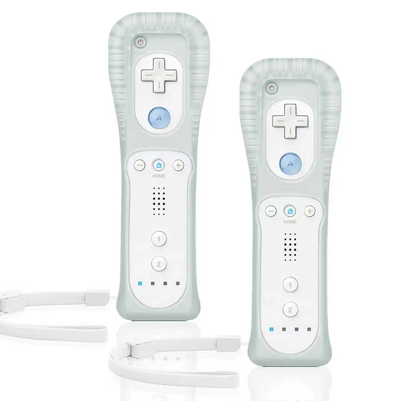 

Белая прямая рукоятка, совместимая с традиционными игровыми консолями Wii/Wii U, высокая эффективность и точность отслеживания движений - батарея не входит в комплект.
