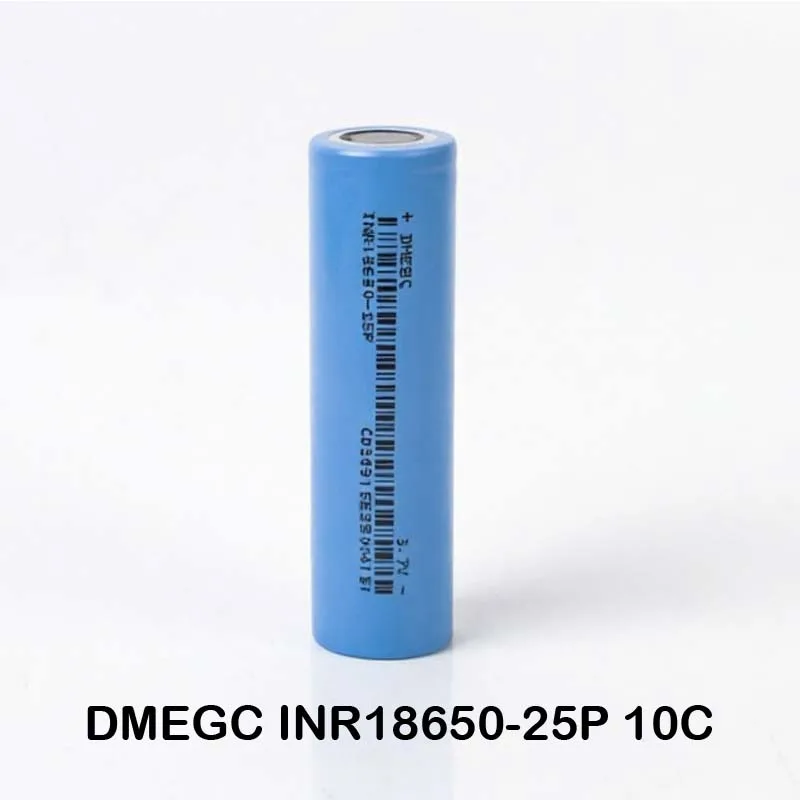 Originele DMEGC INR18650-25P 25P 18650 Batterij 2500mAh 10C Max 15C Ontlading Oplaadbare Lithium Batterijen voor Batterijverpakkingen