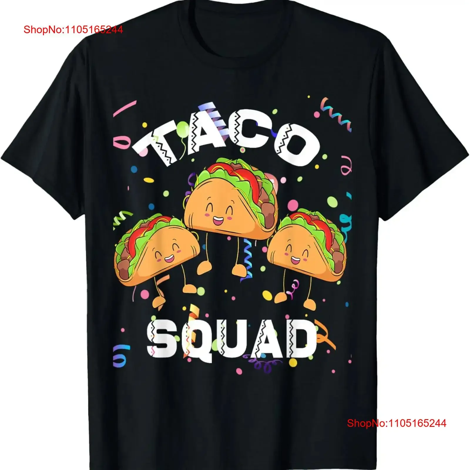 

Taco Squad Mexican Party Lover Футболка Cinco De Mayo Crew винтажная стираная уличная одежда унисекс Топ для повседневной носки Повседневная одежда