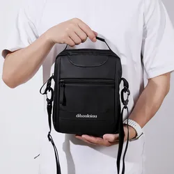 Men's Messenger Bag High Quality Oxford Waterproof Shoulder Bag Men's Business Travel Mobile Phone Bag Men's Crossbody Bag