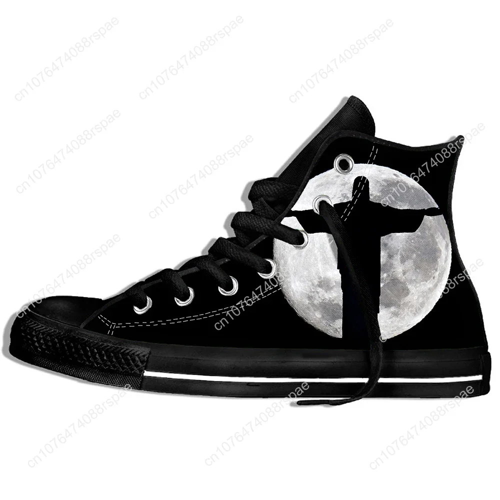 New Arrival Popular Anime Jesus Men Women Sneakers Harajuku Style Plimsolls Lightweight Casual Shoes High Top Latest Board Shoes