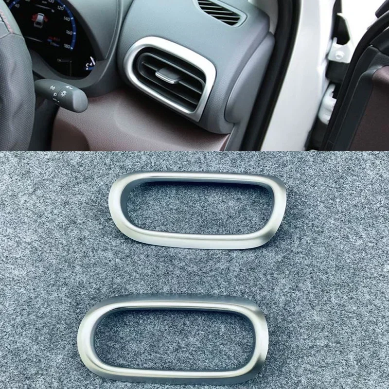 لتويوتا يارس/ياريس كروس 2020 2021 2022 2023 ABS الجبهة اليسرى اليمنى تكييف الهواء منفذ غطاء الجانب التيار المتناوب غطاء فتحة التهوية الملحقات #3