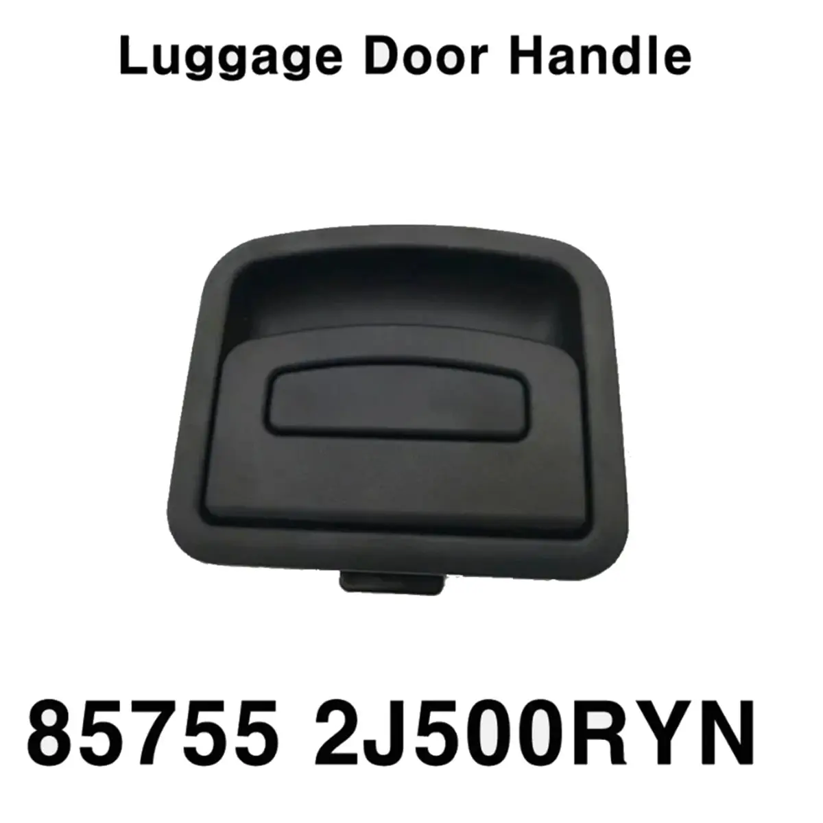 #96F (Black)Car Rear Cargo Tray Door Handle 857552J500RYN for Hyundai Santa Fe,Automotive Parts & Accessories