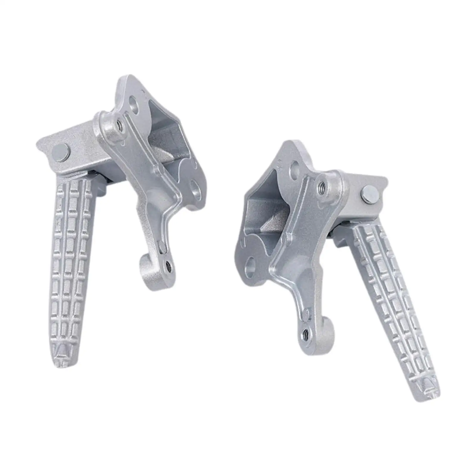 

Universal Motorcycle Foot Pegs Aluminum Alloy Rear Seat Footrest Pedals Passenger Platform for Comfortable Motorbike Rides