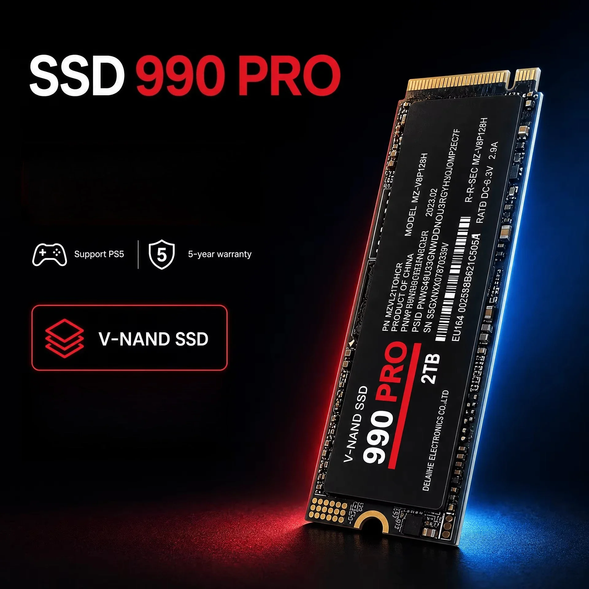 1TB 2TB 4TB M.2 NVMe Internal SSD – Blazing-Fast PCIe Solid State Drive for Gaming PC Laptop Desktop The Upgrade Your PC Needs