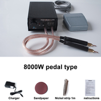 8000W High Power Handheld Spot Welding Machine Portable Lithium battery 18650 Spot Welder