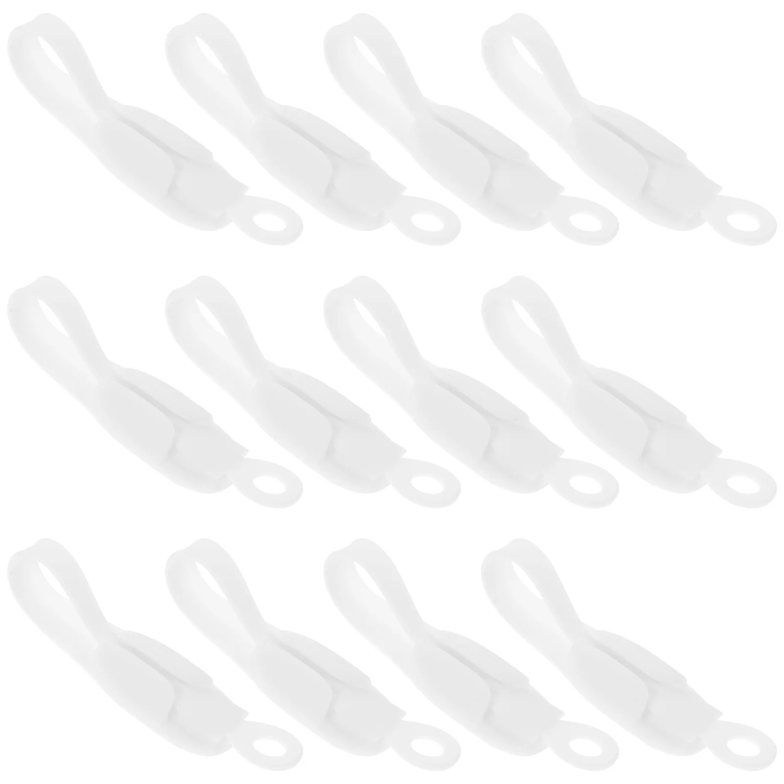 

12 Pcs Cable Manager Cord for Appliances Holder Desk Organizer Travel Retainer Management Small Kitchen Silica Gel Home
