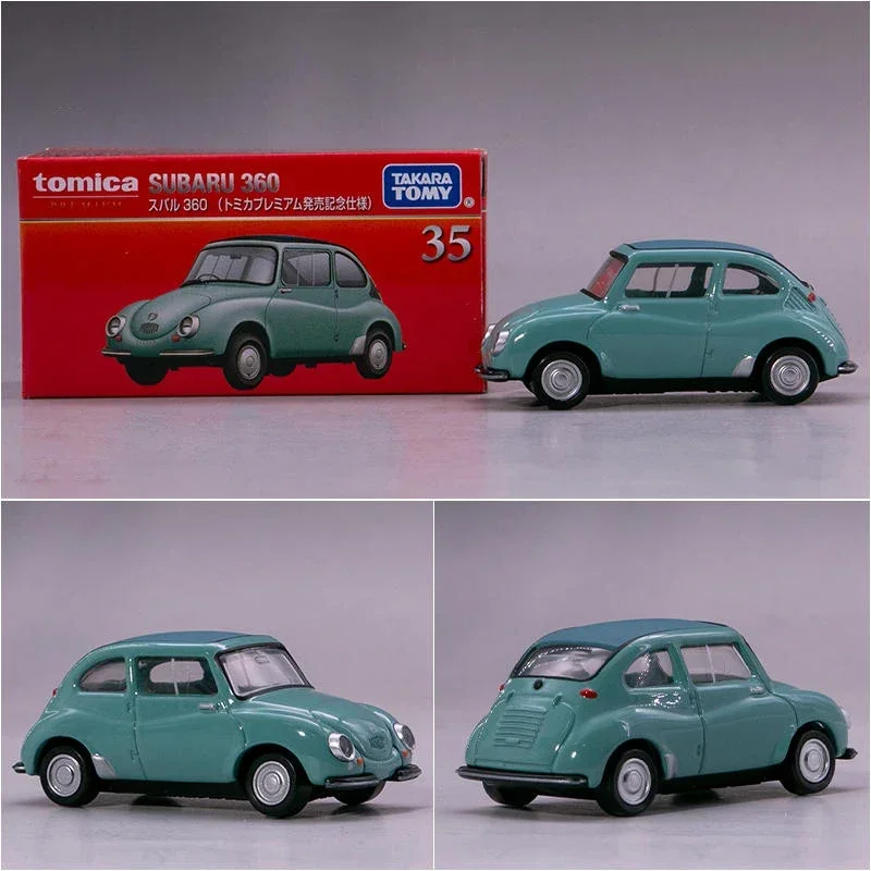 Modello in scala in miniatura pressofuso 1:64 SUBARU 360 TOMY auto in lega pressofuso veicoli giocattolo modello di auto