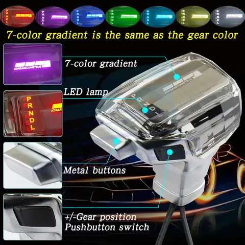 시보레 기어 스틱 Equinox Malibu 기어 XL Blazer Impala LOVA RV 수정 조각 자동차 기어 핸들 시프터 노브 액세서리