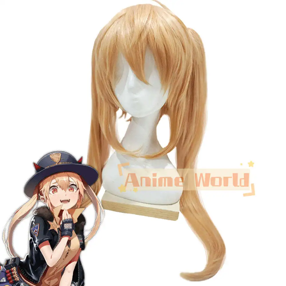 Girls Frontline M870 Golden Cosplay Wig