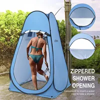 One-touch Ultralight Changing Tents Portable Outdoor Camping Beach Instant Shower Tent Pop Up Privacy Shelter Toilet with Window