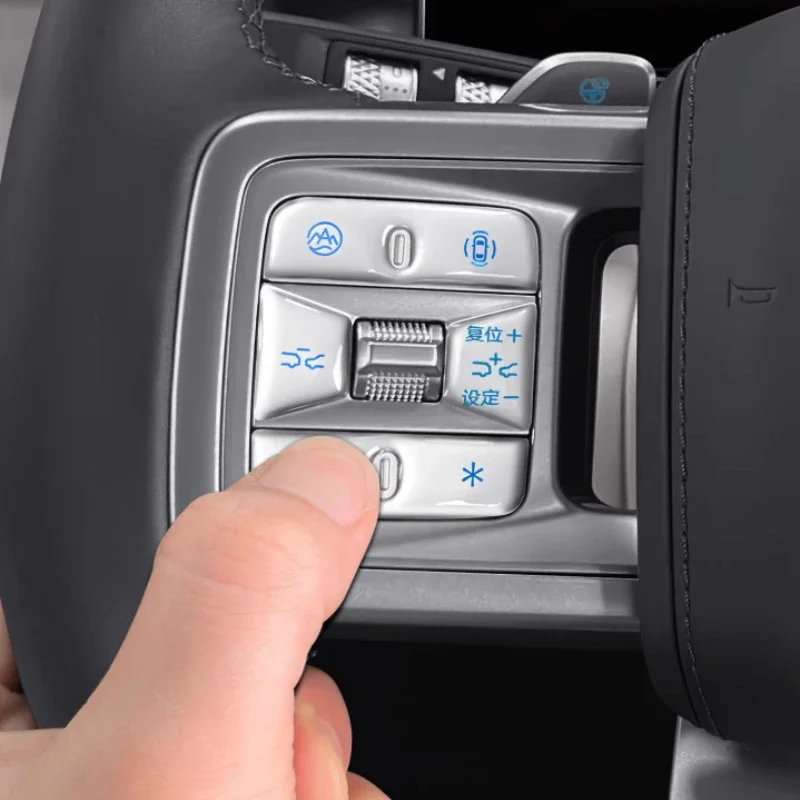 For Equation Leopard Titanium 7/3 Steering Wheel Button Dropping Adhesive Leopard 5/8 Button Adhesive Interior Modification