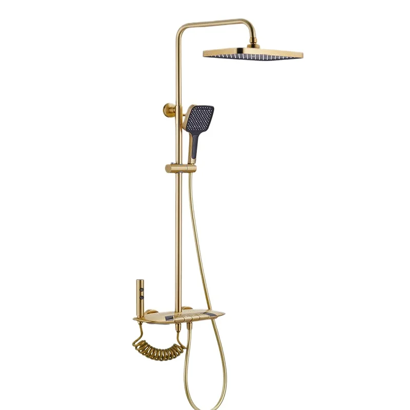 

Ruskin shower shower set Intelligent thermostatic hydroelectric power generation digital display shower