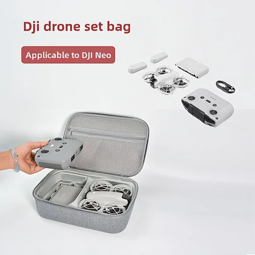 Imagen 1 del producto Bolsa de almacenamiento para DJI Neo Mini, bolso portátil, Estuche de transporte de viaje al aire libre para DJI RC N3, funda de controlador, funda de accesorios para Dron