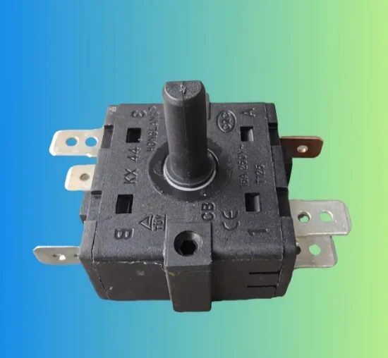 1PC KX44 electric heater accessories 6-pin gear switch heater oil switch gear switch heater high power