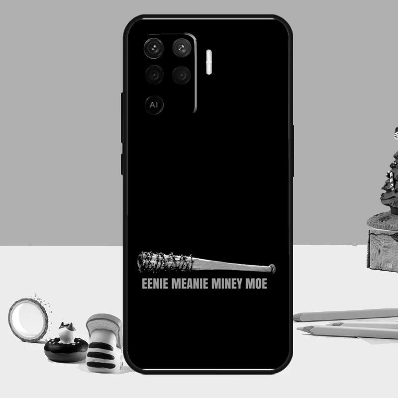 Negan The Walking Dead Case For Oppo A54 A74 A94 A80 A60 A40 A18 A38 A58 A78 A98 A96 A76 A16 A15 A17 A57 A5 A6 Pro view 3