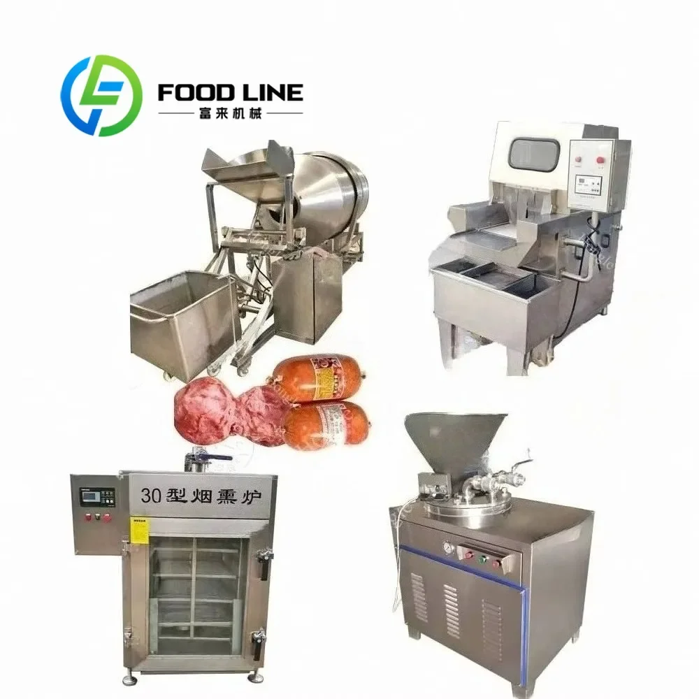Hot Selling Ham Press Maker Saline Injection Machine for Chorizo Mortadella Processing Plant Low Price Customize
