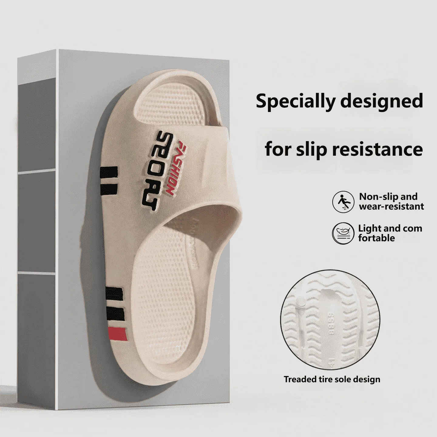 Sandal Sport Outdoor - Sendal Selop Pria Sport EVA Motif