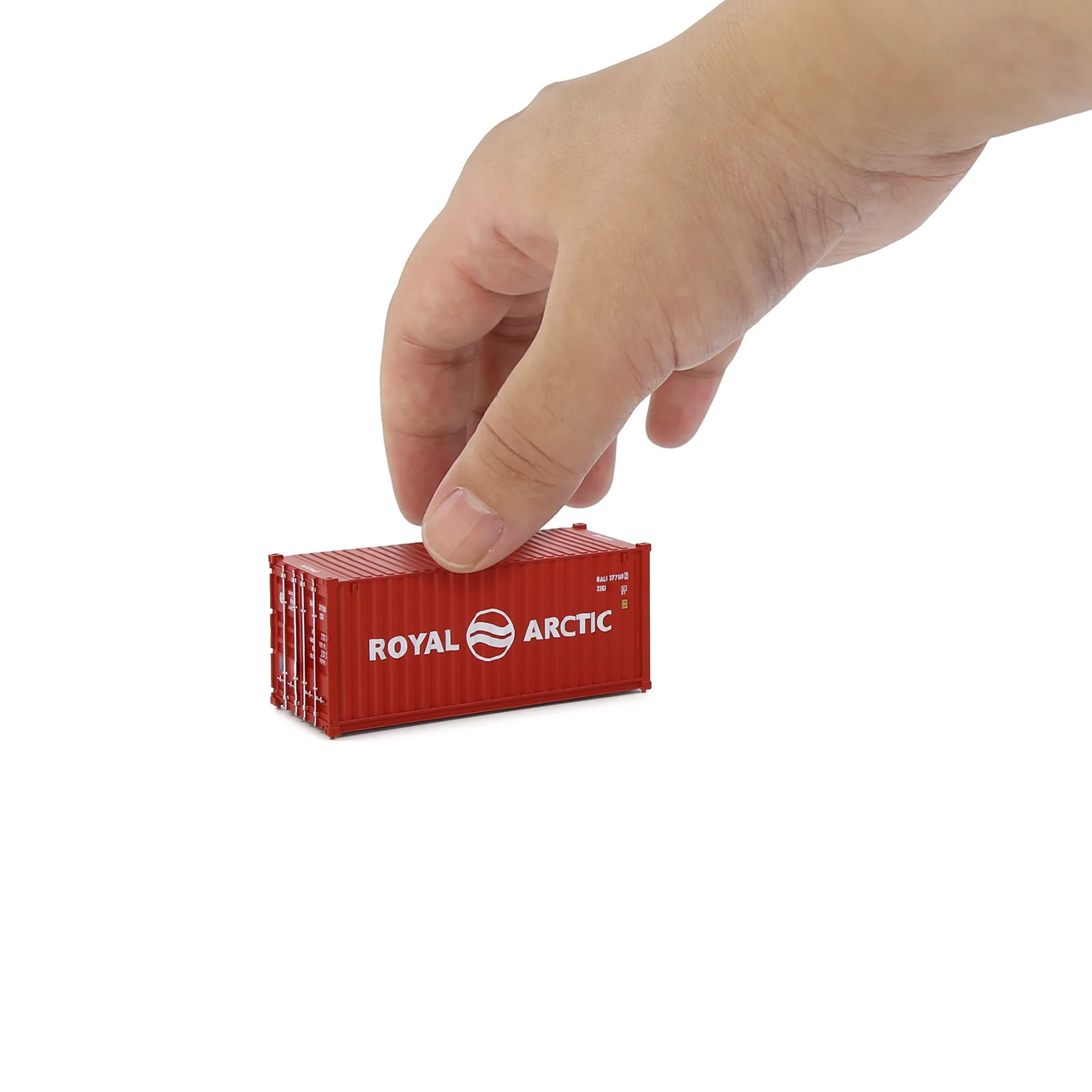 Evemodel HO Scale 1:87 20ft Model Shipping Container 20' Model Cargo Box C8726 (Pack of 1) - view 4