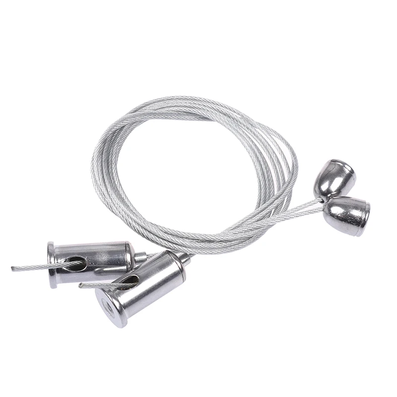 High Quality 2 Wires/set 1m Steel Cable For Lifting Various Panel Lights Used Widely Office Lighting Fittings