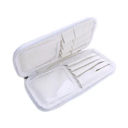 Cosmetic Brush Storage Bag Portable High End Travel Hand PU Texture Double Zipper Waterproof Storage Bag Cosmetic Case