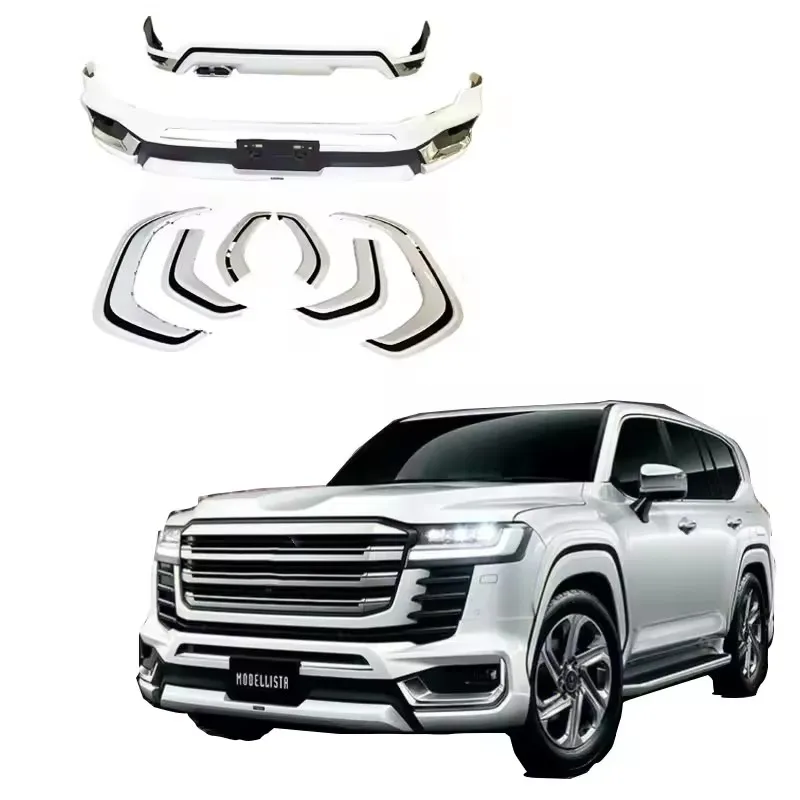 

KLT car body parts LC300 front rear bumper lip facelift Modellista body kit for land cruiser 300 2022