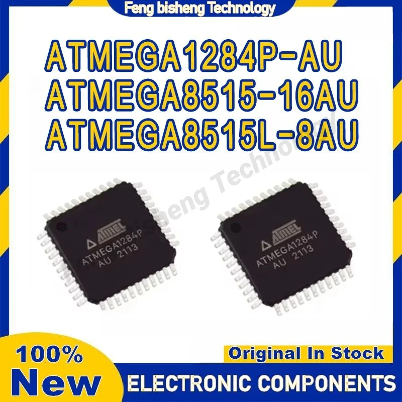 

ATMEGA1284P-AU ATMEGA8515-16AU ATMEGA8515L-8AU ATMEGA1284P ATMEGA8515 ATMEGA8515L ATMEGA IC MCU Chip TQFP-44 In Stock New