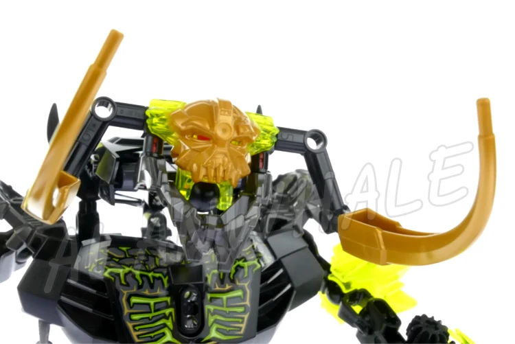 191 шт. Bionicle Umarak the Destroyer Elemental Beast Mask Ancient Creature 614 Строительные блоки, игрушки, совместимые с моделью