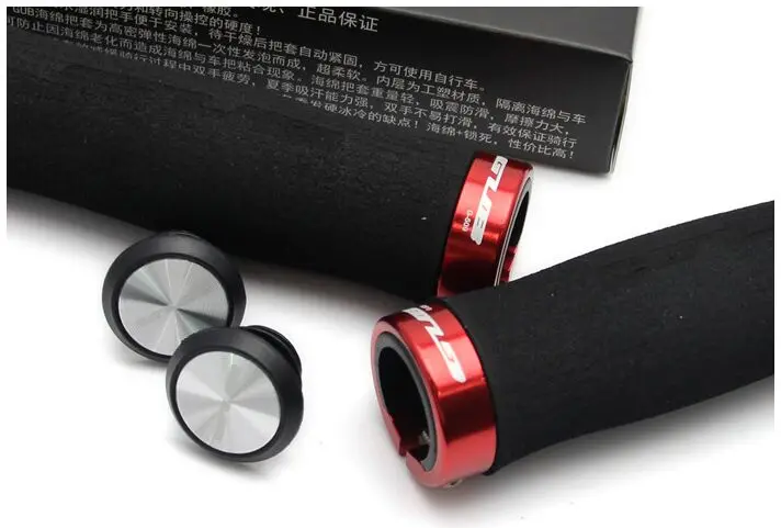 Cycling Grip Bike Grips for Bicycle Handle Lockable MTB Road Handlebar Grip lock Aluminum Alloy + Sponge Mountain Bike grips