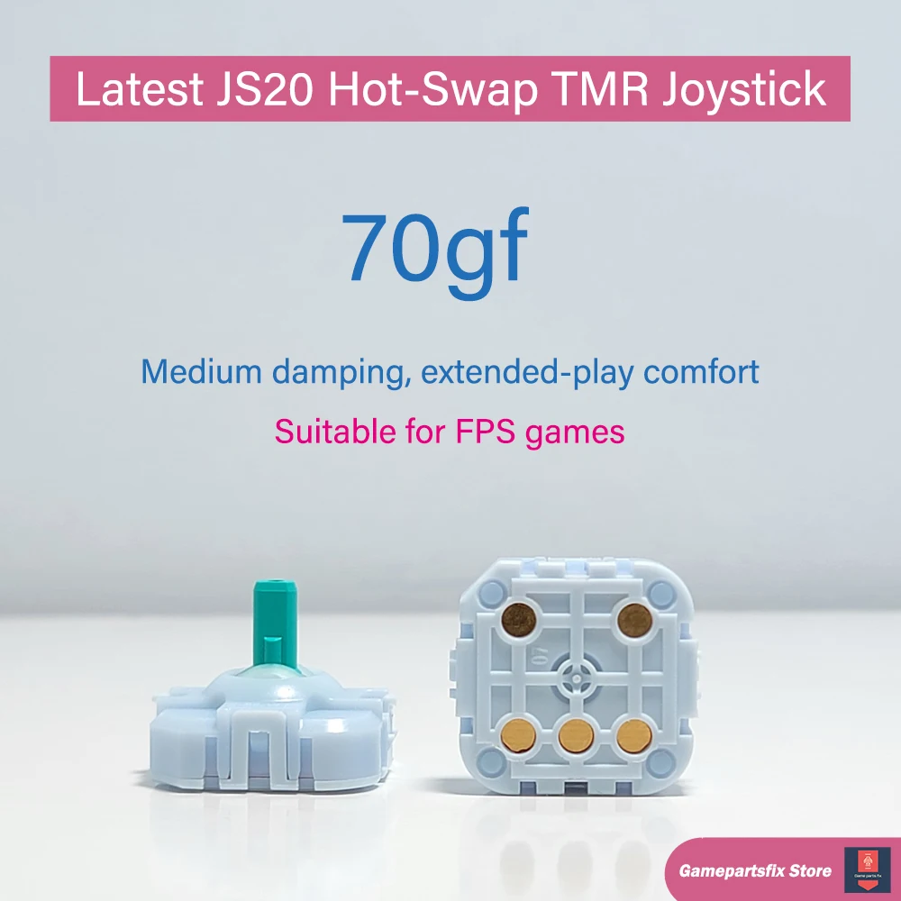 2/8 szt. K-Silver JS20 TMR Hot Swap Joystick do kontrolera mechanicznego G5Pro V2 G6Pro, joystick TMR z wieloma opcjami dotykowymi — zdjęcie produktu 3