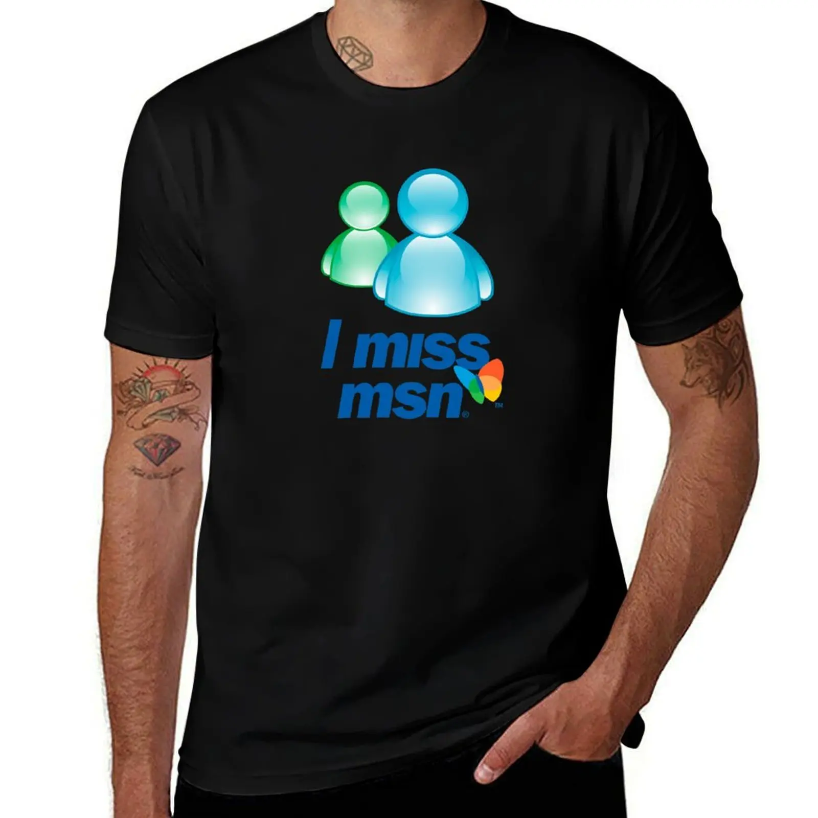 

I miss msn T-Shirt Dry Fit Athletic Short Sleeve Shirt