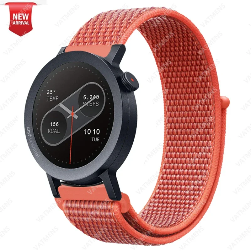 Watch Pro 2-Armband für CMF Watch Pro 2 Ersatz-Smartwatch-Armband, Nylon-Sport-Loop-Armband, Correa-Band – Detail 12