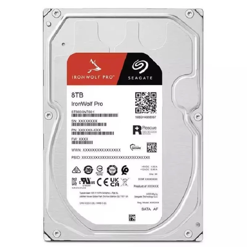 

Seagate Coolwolf Pro ST8000NT001 8T Desktop Monitor NAS Storage SATA Mechanical hard disk 8TB 3.5in 7.2K 256M SATA