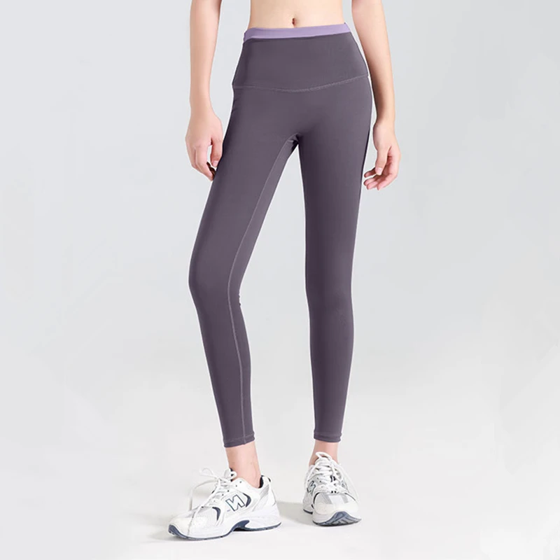 Women Sport Leggings Elastic High Waist Yoga Pants Hip-Lifting Gym Legging Slim Running Trousers Quick Dry Fitness Tights Female