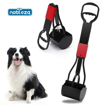 Nobleza recogedor cacas perros, plegable de 66 cm de largo para quitar caca para jardín al aire libre/interior de perros, residuos de animales 1