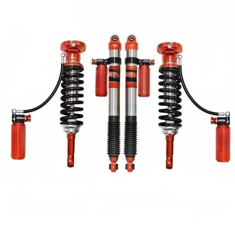 

F150 front/rear custom nitrogen adjustable steel suspension coil spring shock absorber lifting chassis