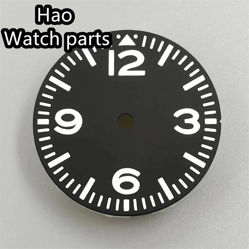 BLIGER 29 мм черный стерильный циферблат зеленый светящийся подходит для NH35 NH36 ETA 2824 2836 Miyota8215 821A Mingzhu DG2813 3804 PT5000 механизм