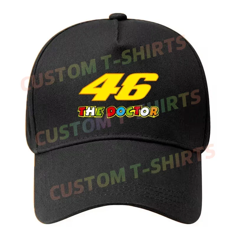 

Black Cap Moto GP The Doctor Rossi Motorcycle Baseball Cap Snapback Caps Casquette Hats Fitted Gorras Hip Hop Dad Hats Unisex