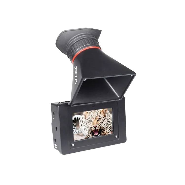 

3.5''electionic viewfinder EVF 3G-SDI HDMI input HDSLR camera accessory with F970 Battery feelworld