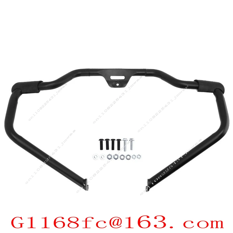 Engine Bumper, Bright Black Guard 18-22
