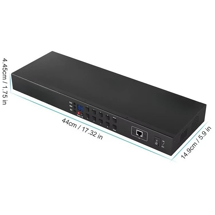 

TESmart Other Home Audio 4K@60Hz 8x1 Video Switcher