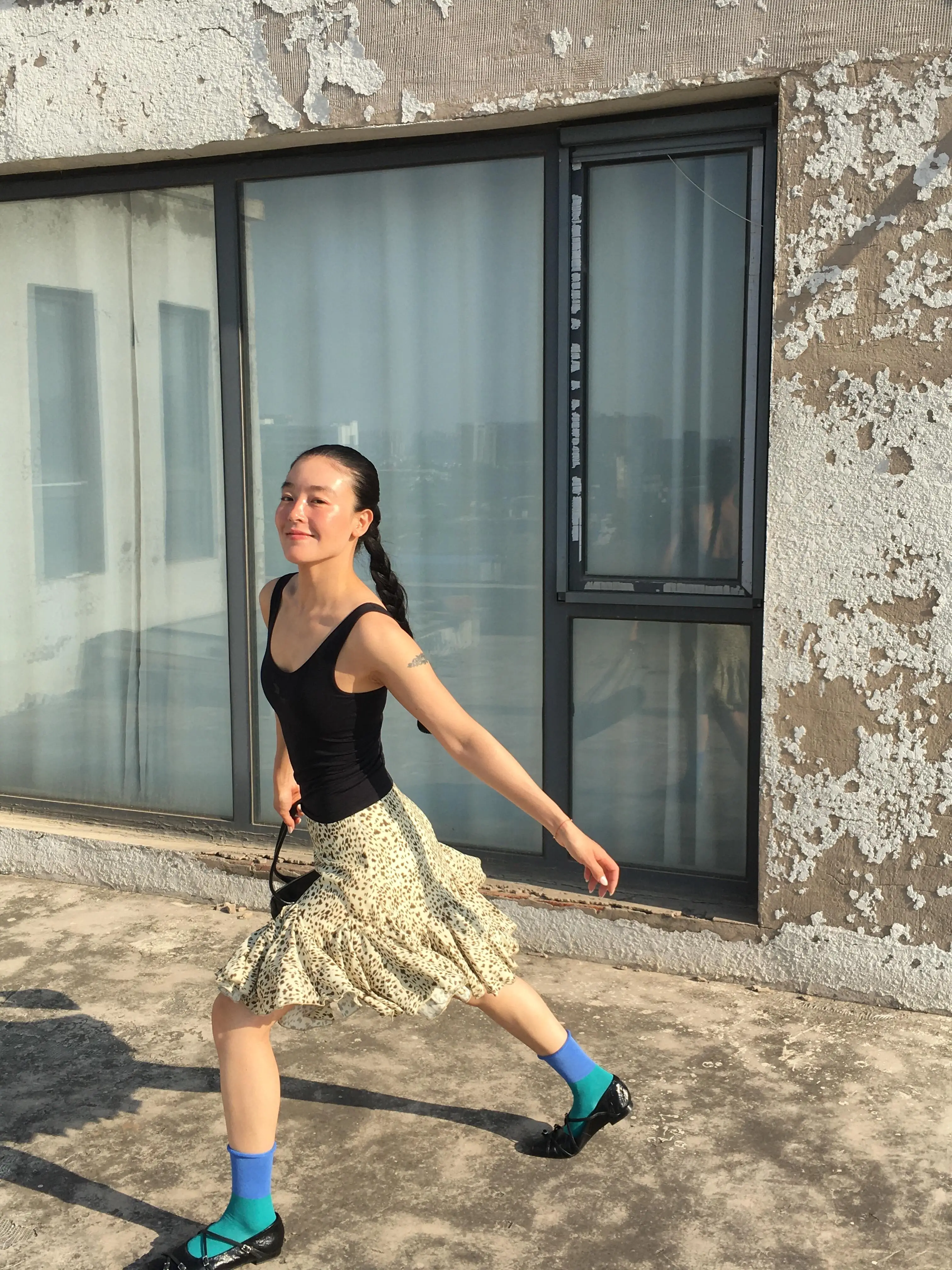 Retro Leopard Print  Skirt Women's Casual High Quality Print Half-length Skirts Spring Summer New Style Versatile America...