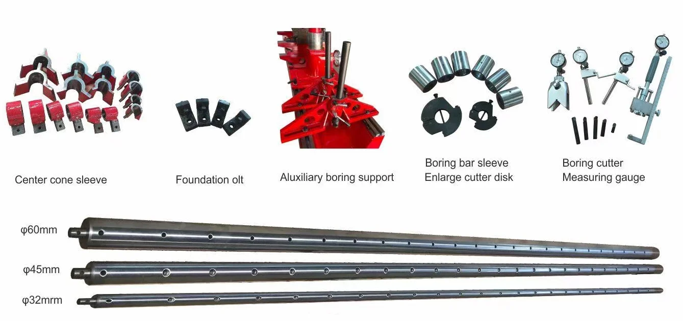 Máquina de perforación de cojinete de cilindro T8115SF T8120SF, máquina de perforación de línea para cabezales de cilindro y bloques