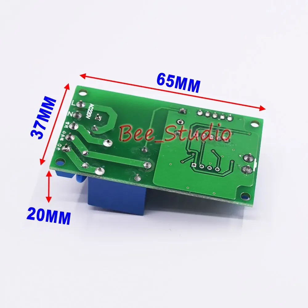AC 110V 120V 220V 230V Cyfrowy wielofunkcyjny wyłącznik czasowy LED Opóźnienie wyzwalania Włączanie/wyłączanie Cykl pętli Moduł przełącznika przekaźnika